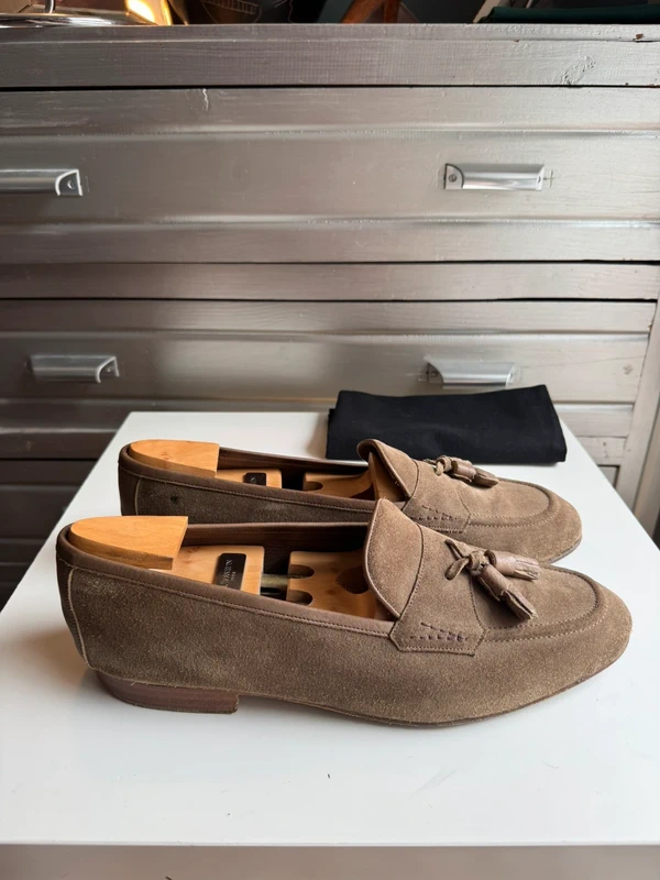 Edward Green Mocassins à pampilles, pointure 43,5 EU
