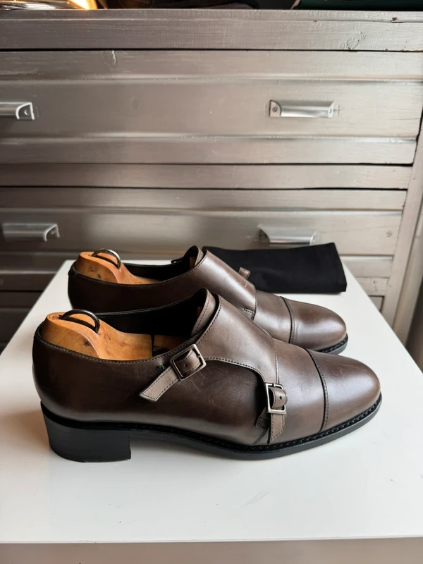 Paraboot Double monk, taglia 41 EU